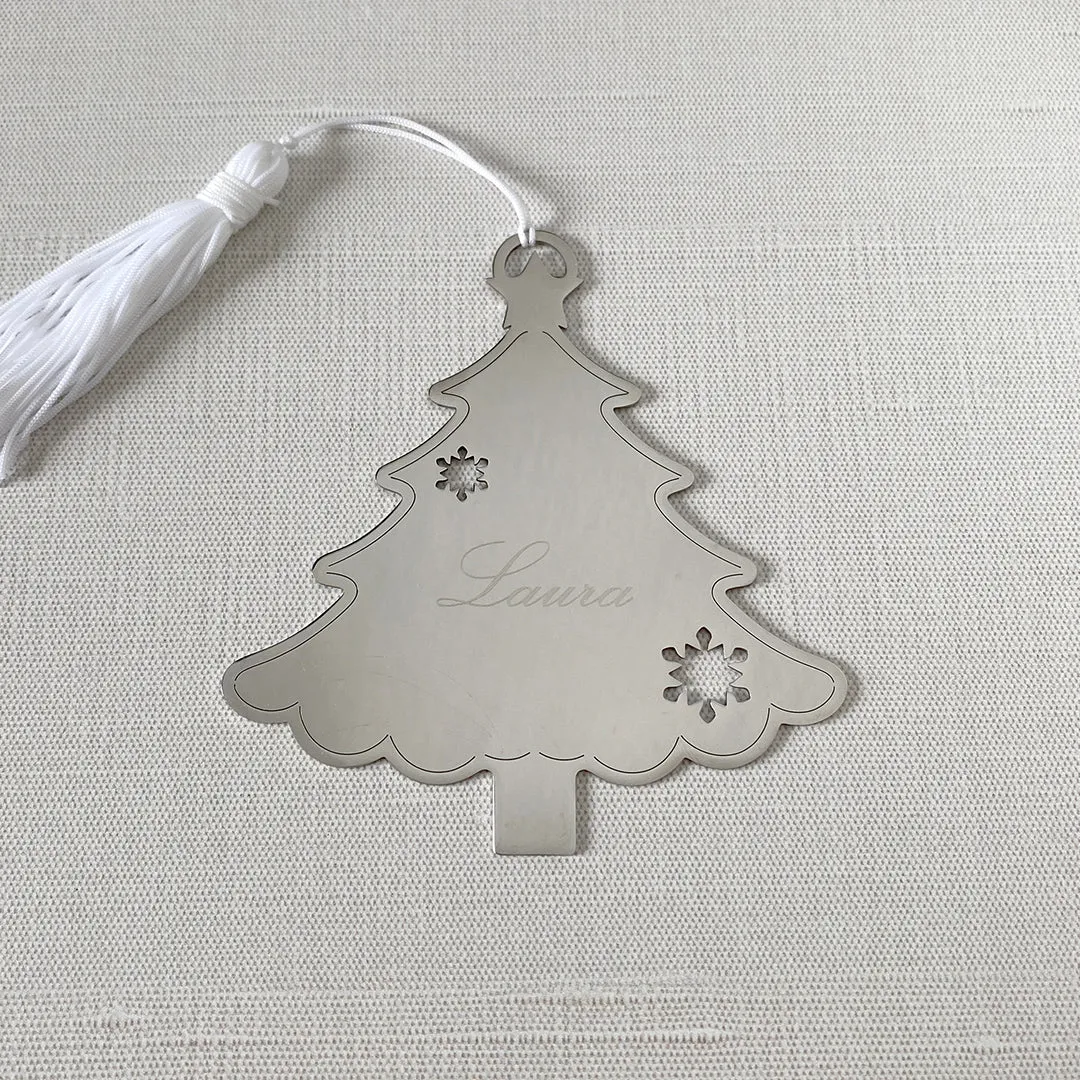 Personalized Holiday Tree Ornament