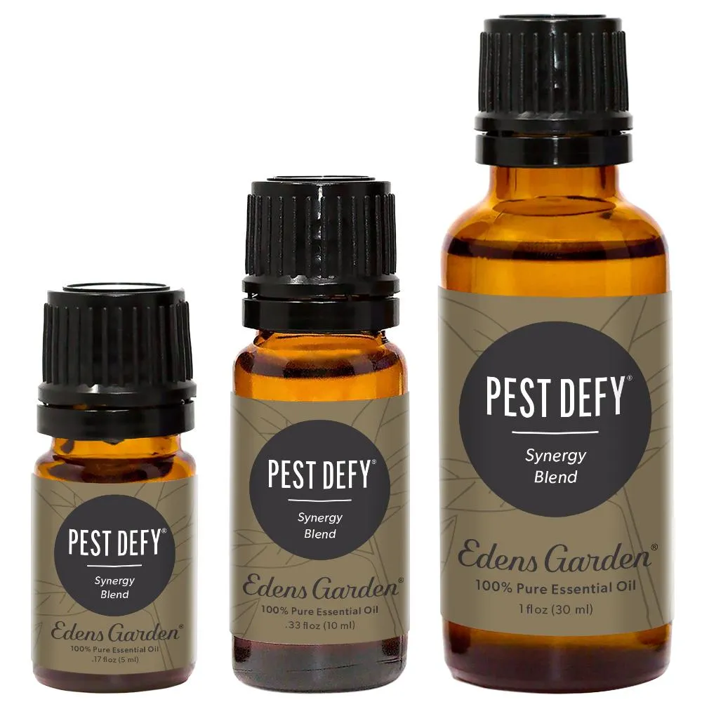 Pest Defy Essential Oil Blend- A Natural, Deet-Free Mosquito & Insect Repellent