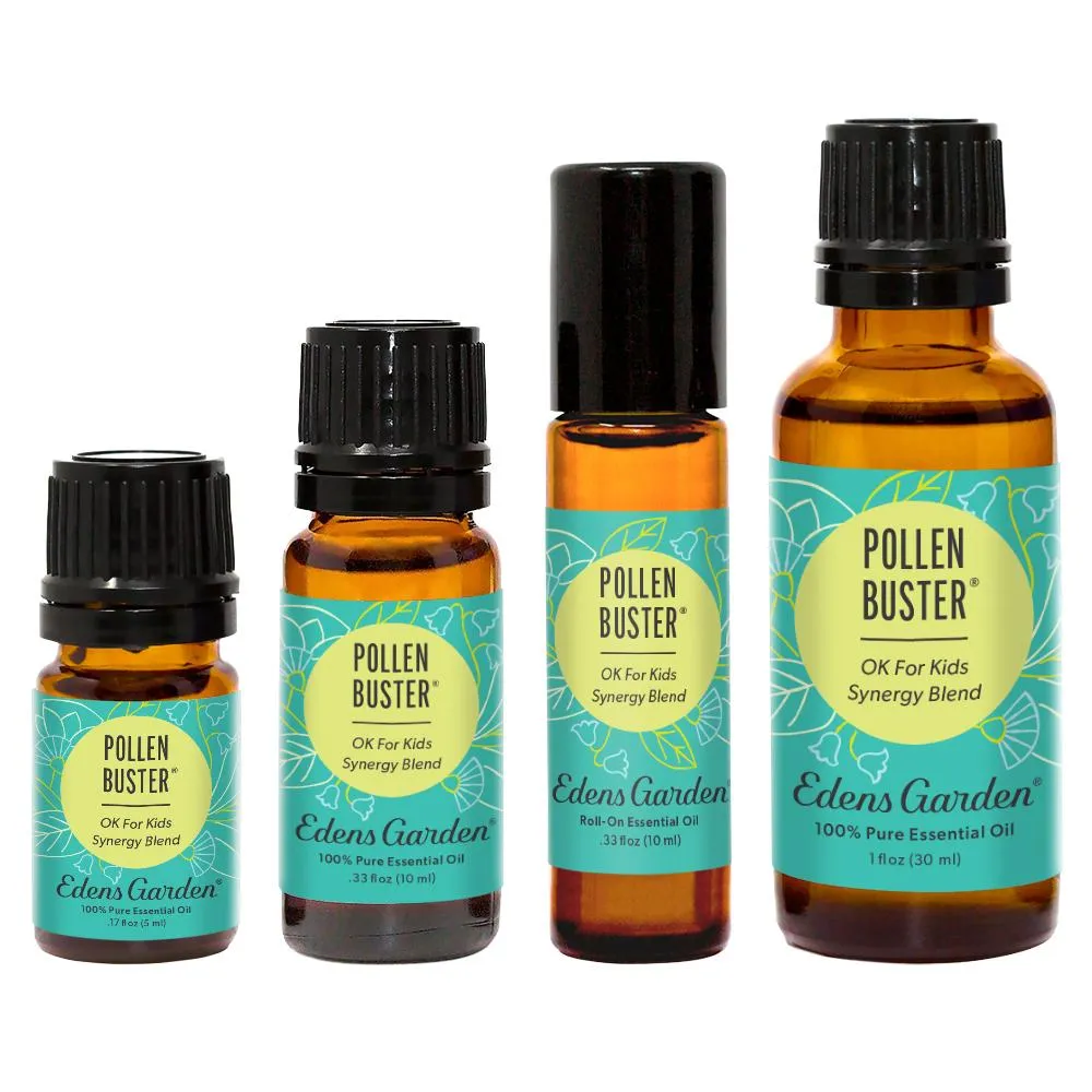 Pollen Buster Essential Oil Blend- For Allergy Related Symptoms & Seasonal Allergies