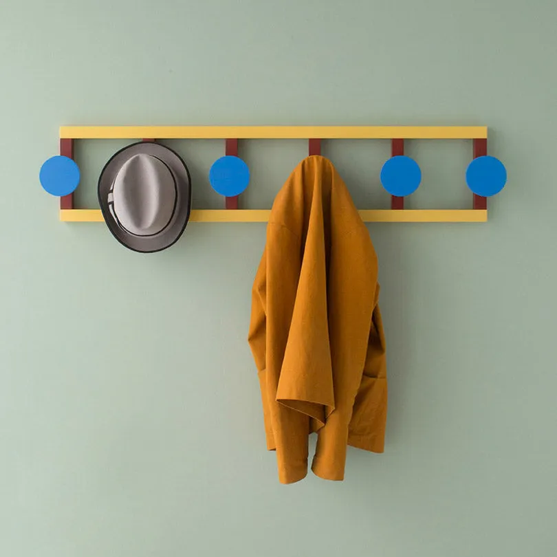 Raawii Hooks Coat Rack by Nathalie Du Pasquier - Large
