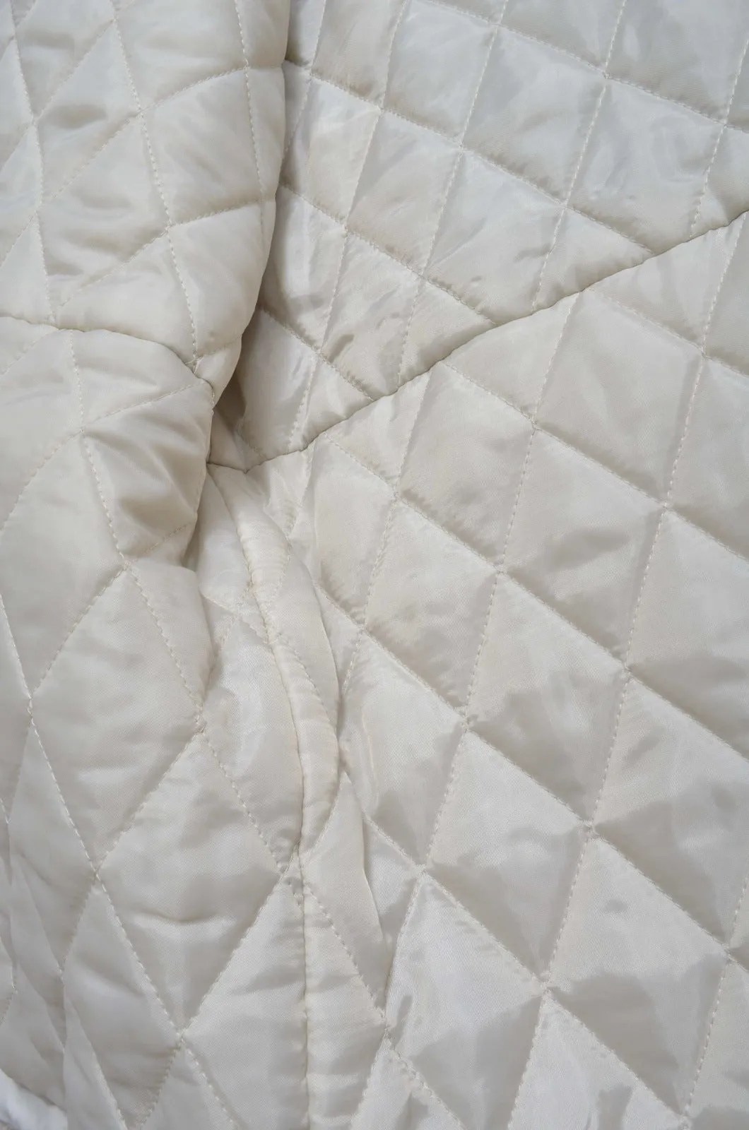 REMIX MELTON LAYER STADIUM JACKET/BEG/01
