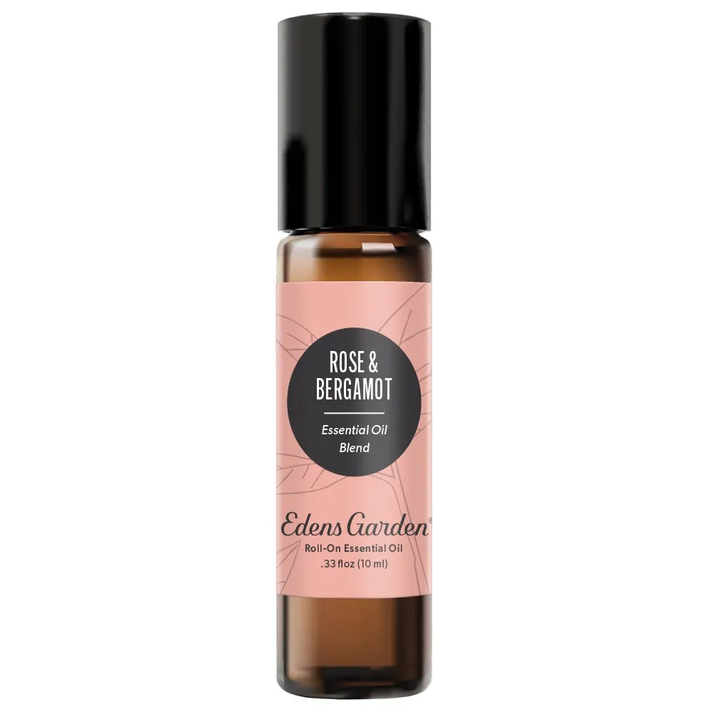 Rose & Bergamot Essential Oil Blend- A Perfect Mix Of Floral & Citrus