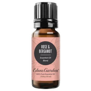 Rose & Bergamot Essential Oil Blend- A Perfect Mix Of Floral & Citrus
