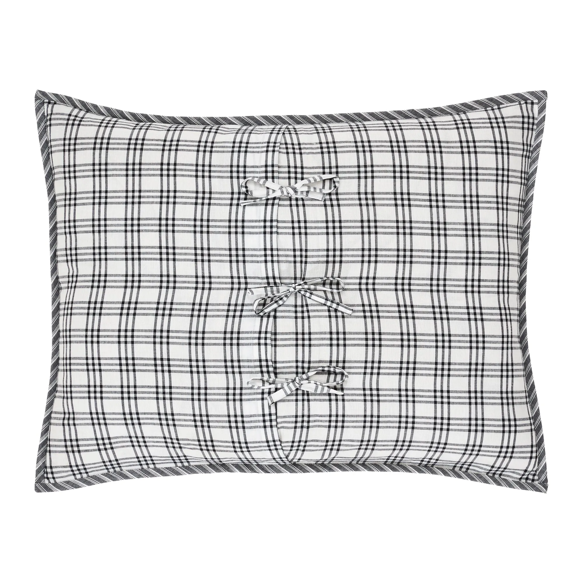 Sawyer Mill Black Standard Sham 21x27