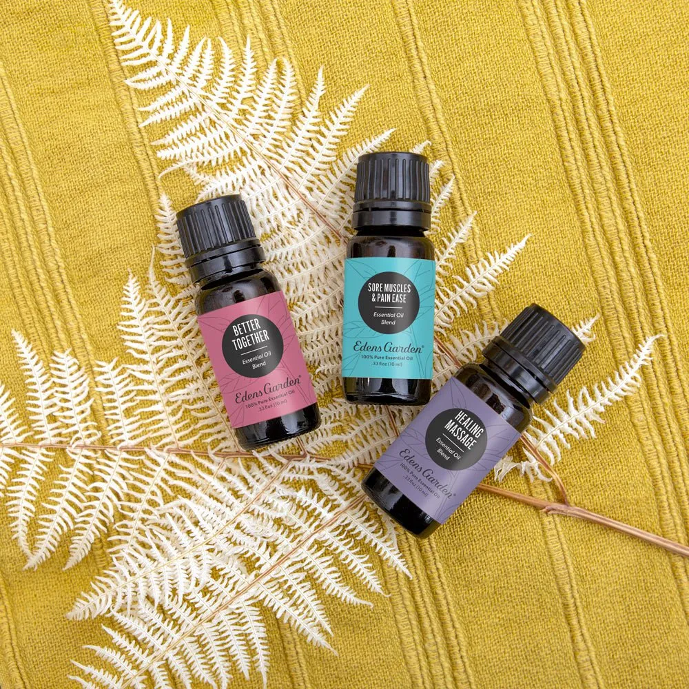 Sore Muscles & Pain Ease Essential Oil Blend- With Peppermint & Lavender For Recovery