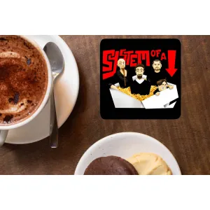 System Of A Down Coasters - Chopsuey Cartoon