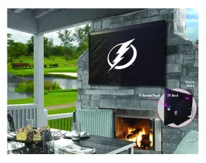 Tampa Bay Lightning Breathable Water Resistant Vinyl TV Cover