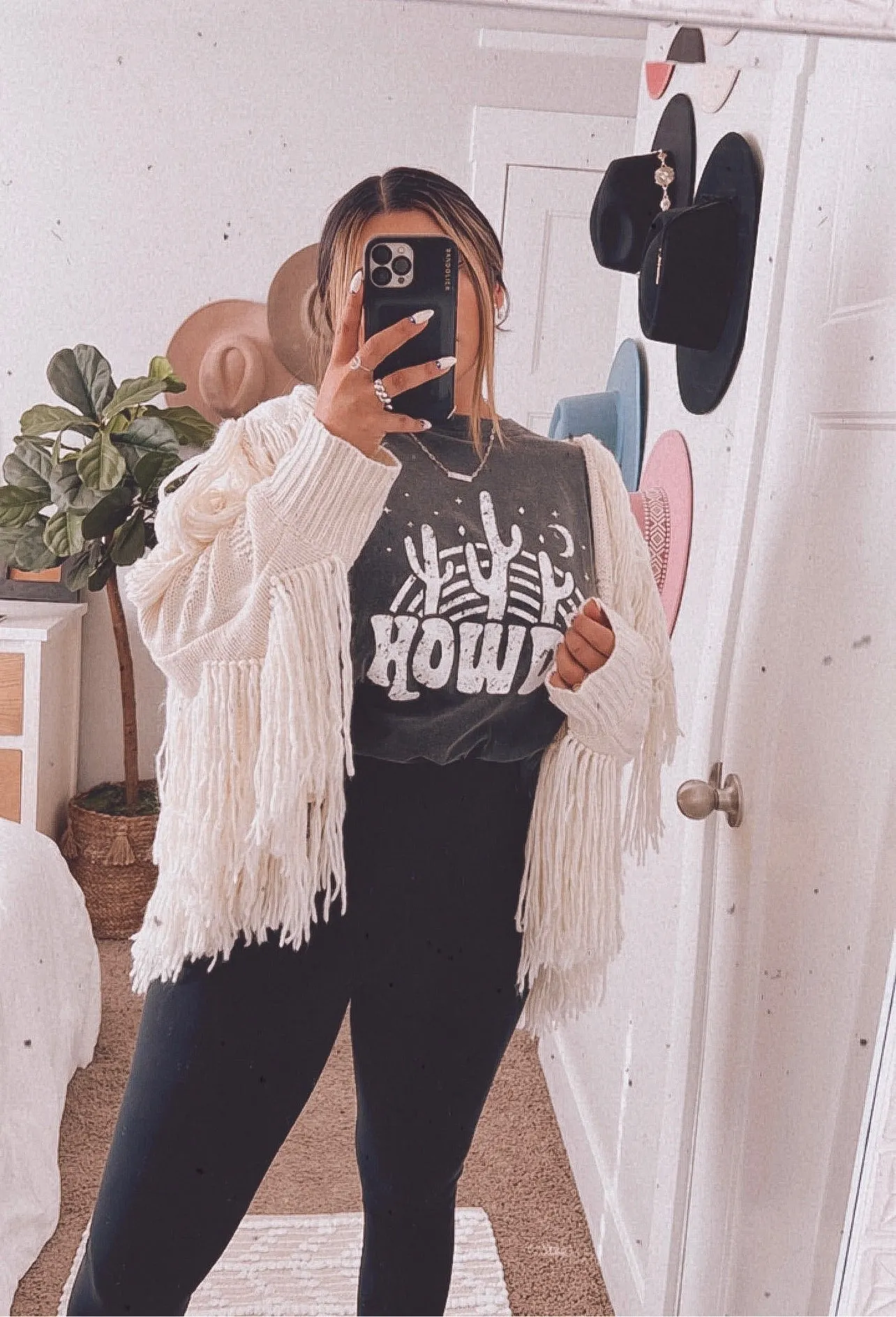 the butterfly effect fringe cardigan