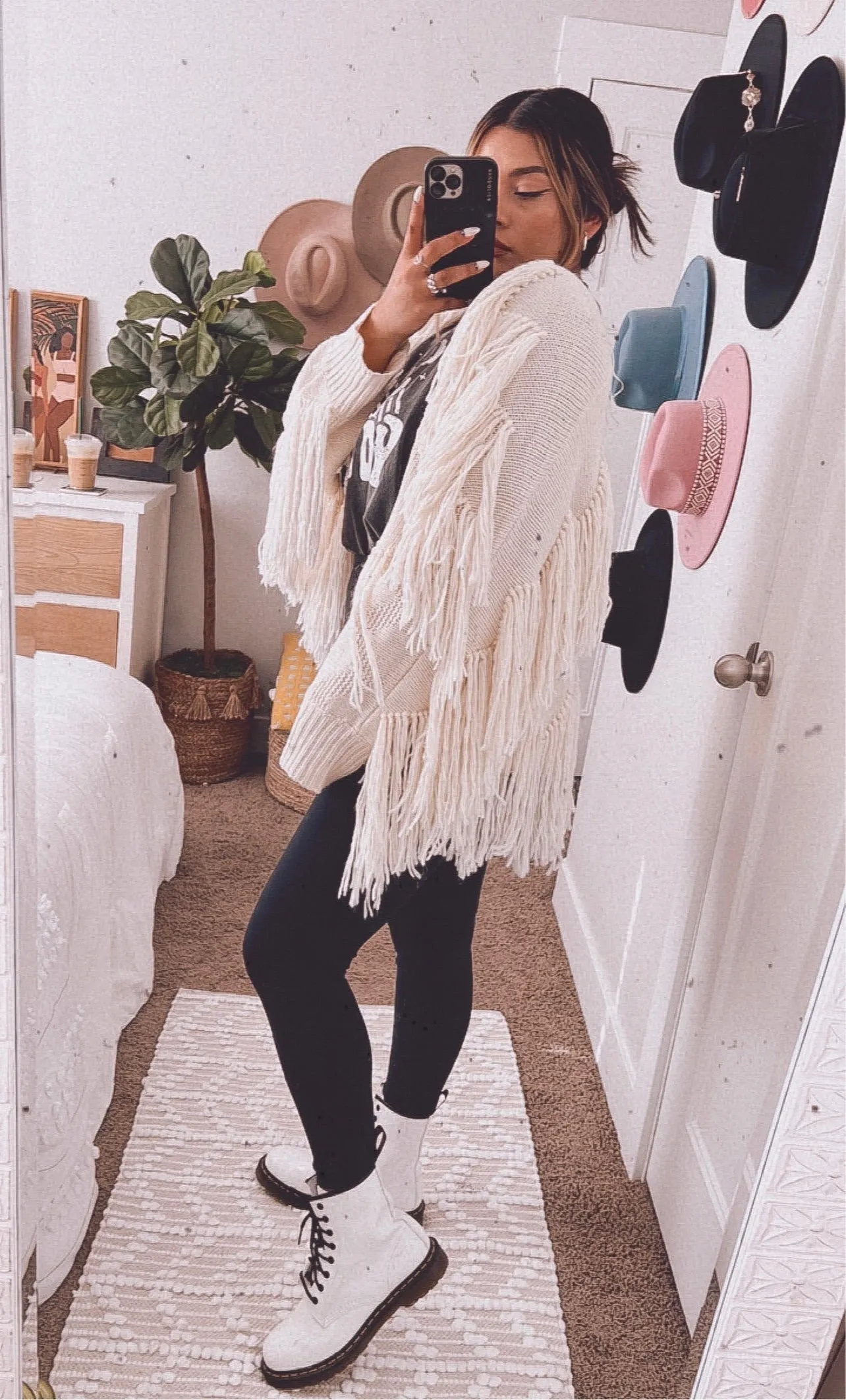the butterfly effect fringe cardigan