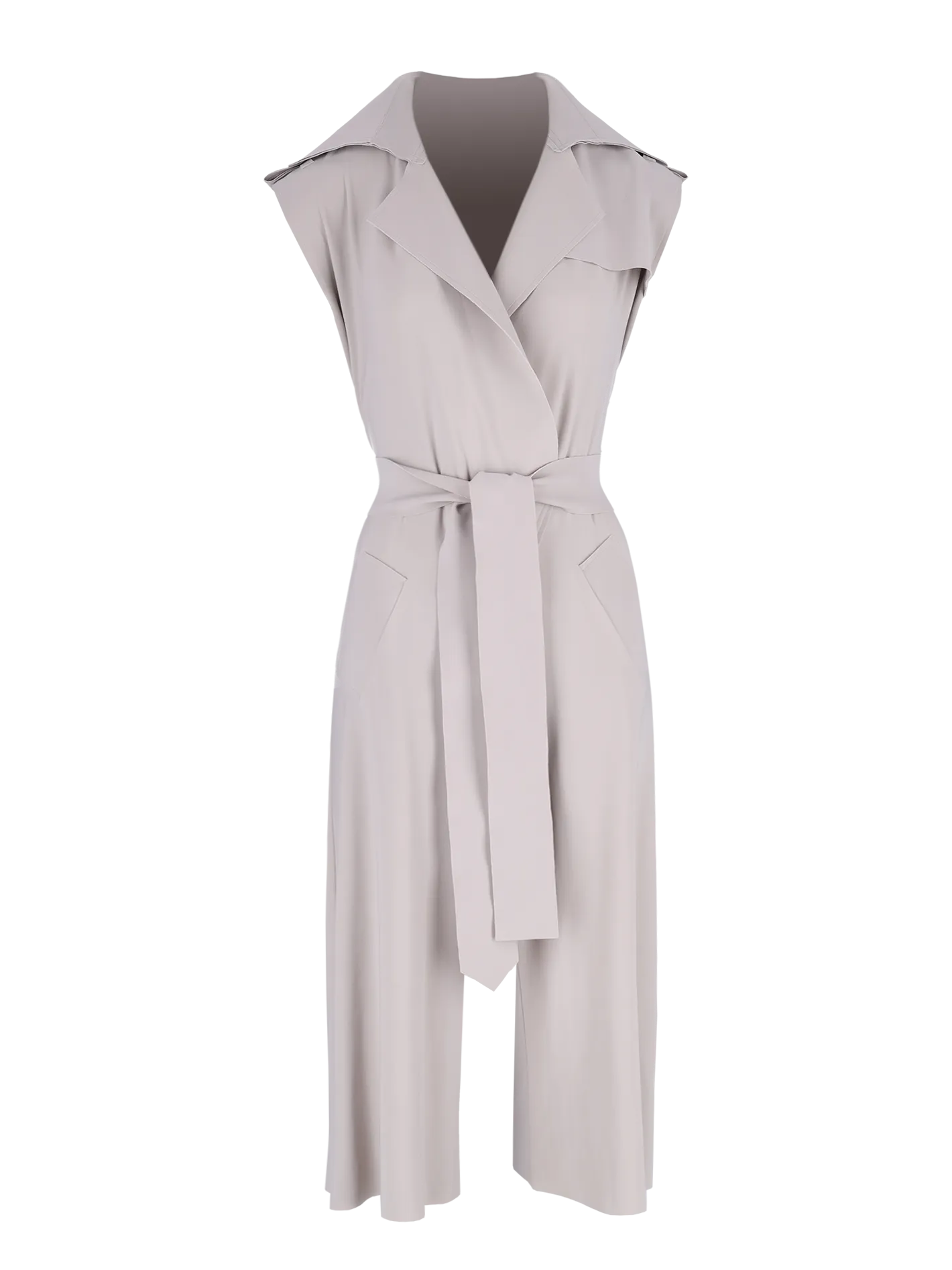 trench jumpsuit