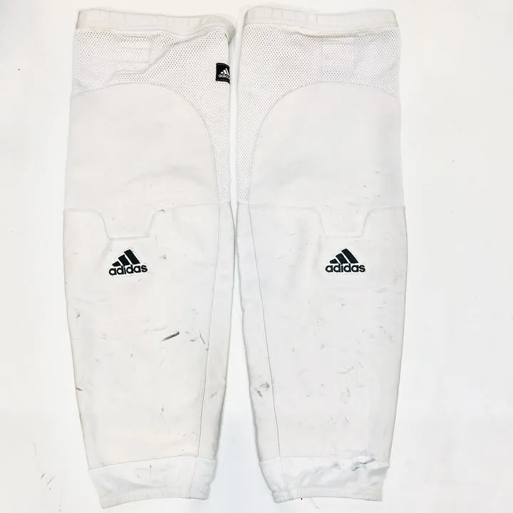 Used Adidas Hockey Socks (White)