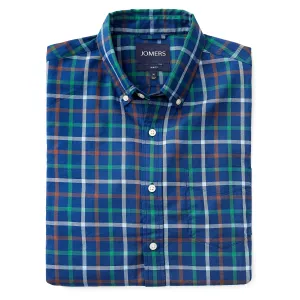 Washed Button Down Shirt - Fieldston Plaid