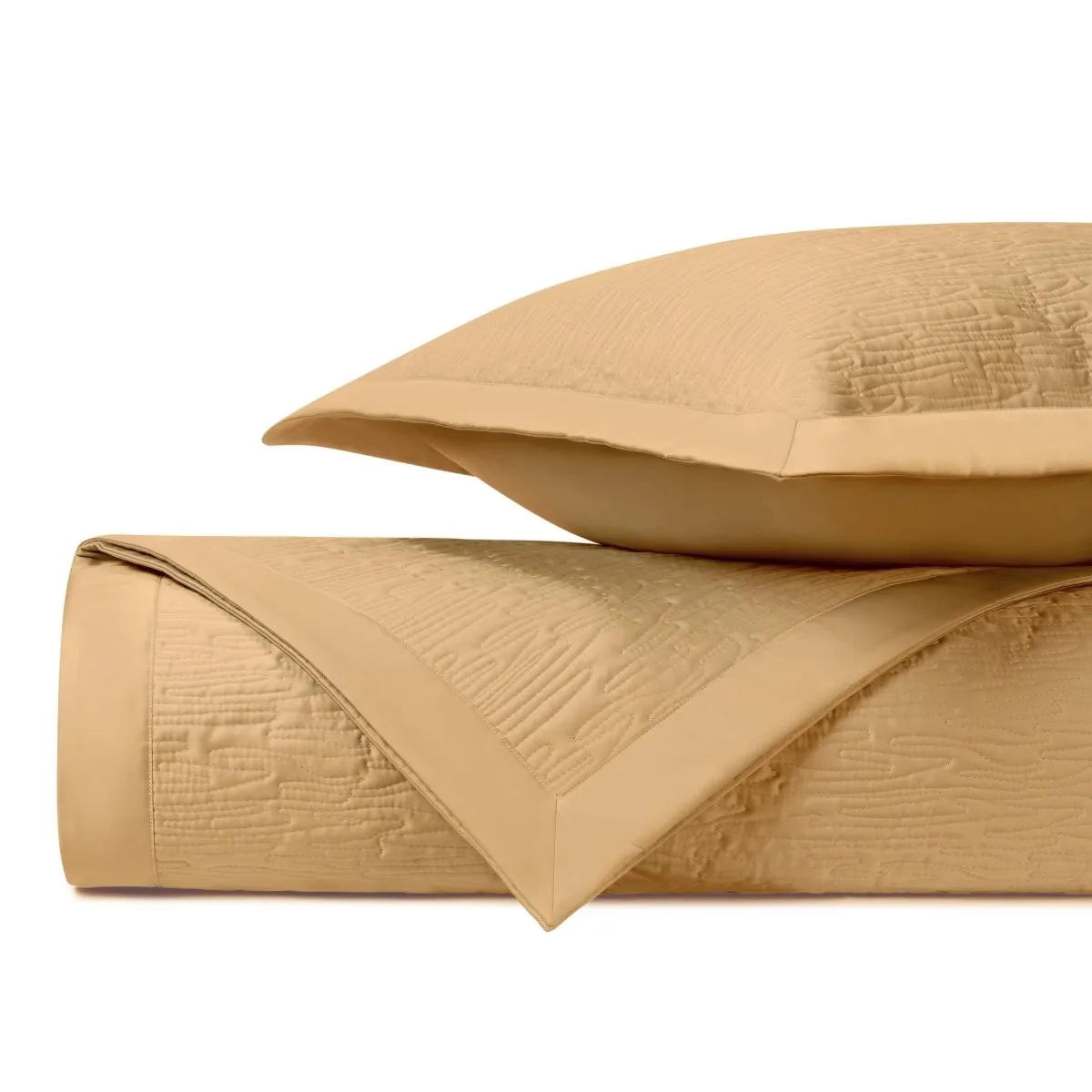 Wave Quilted Gold by Home Treasures