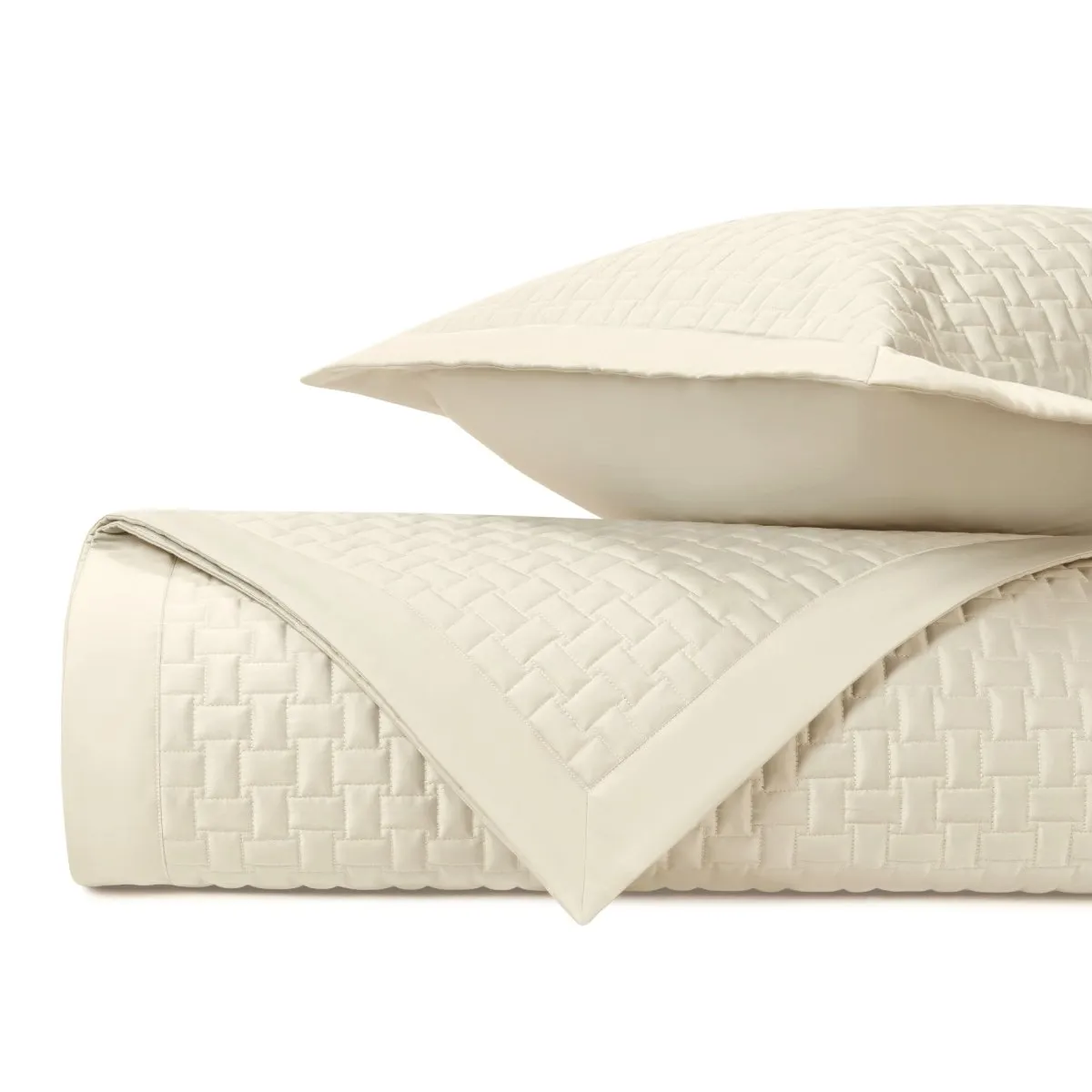 Wicker Quilted Ivory by Home Treasures