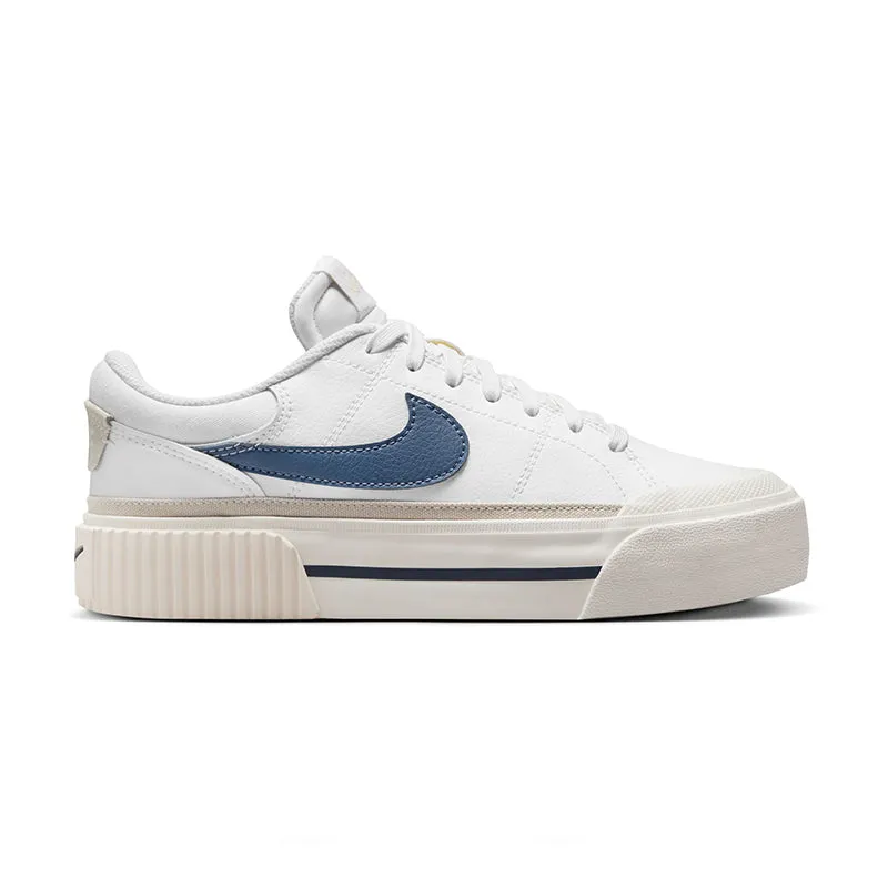 Women's Court Legacy Lift White/Diffused Blue