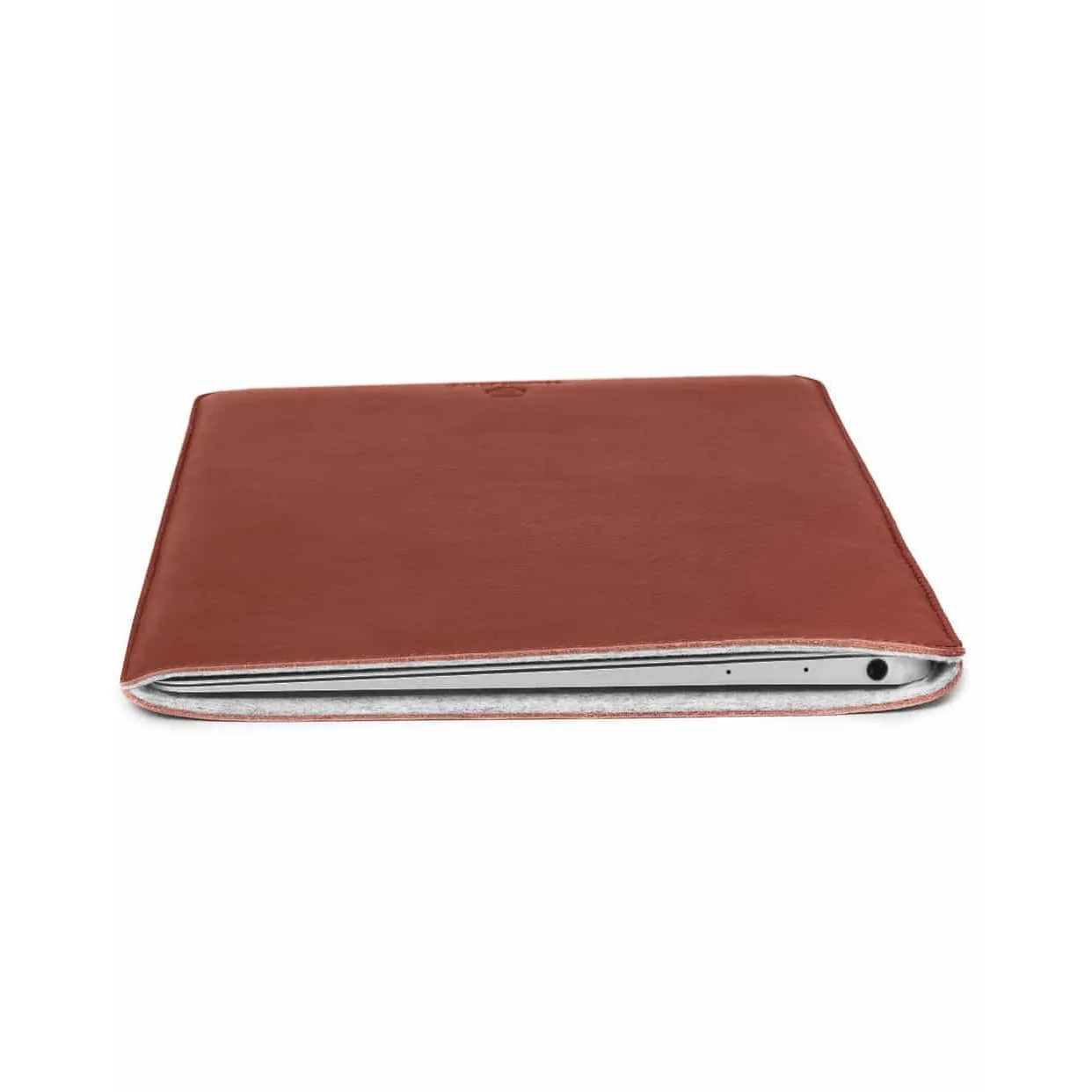 Woolnut Leather Sleeve for 12-inch MacBook