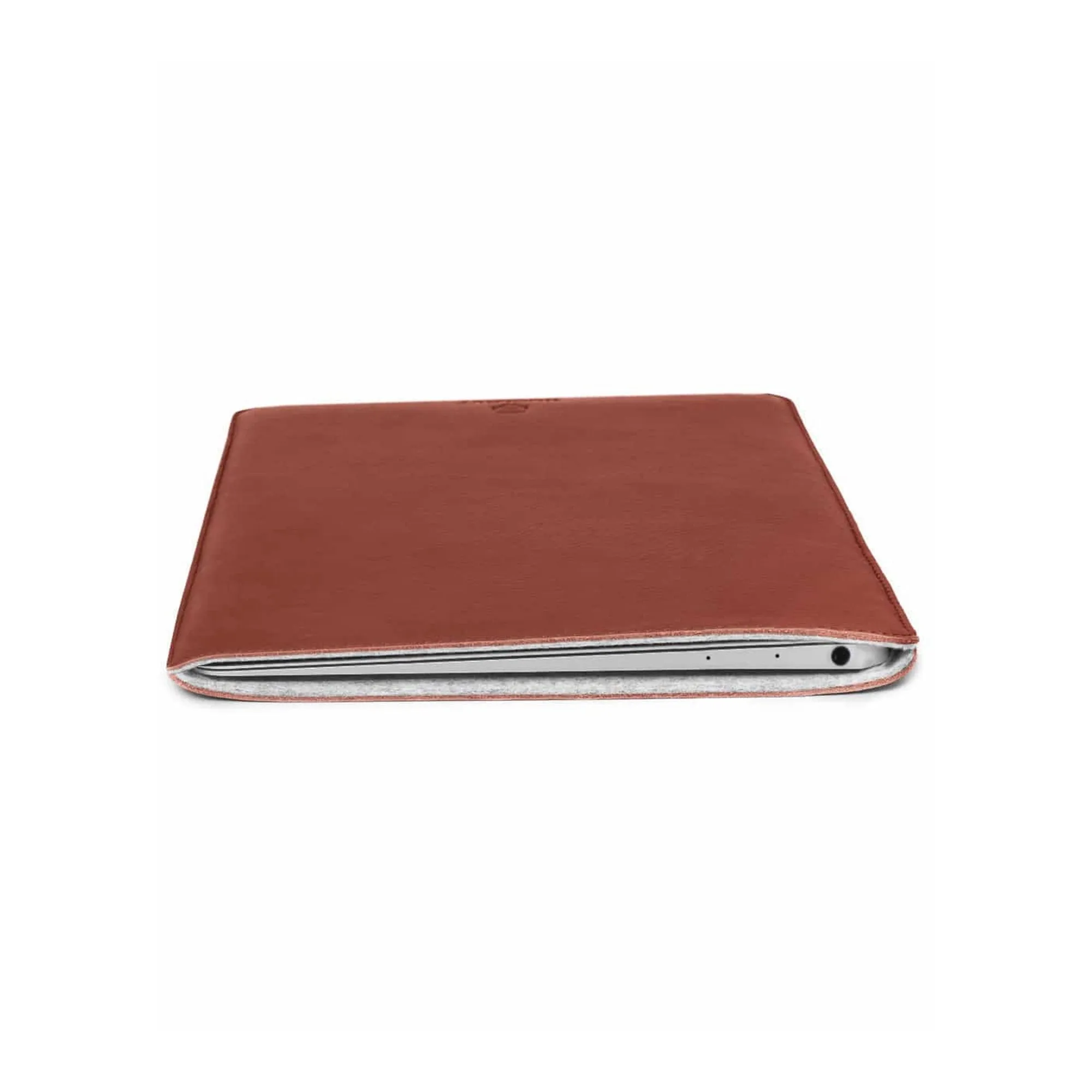 Woolnut Leather Sleeve for 12-inch MacBook